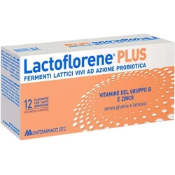Lactoflorene Plus - Integratore di Fermenti Lattici vivi 12 Flaconcini
