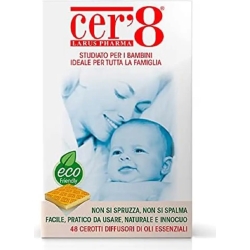 Cer'8 - 48 Cuscinetti Adesivi Antizanzare