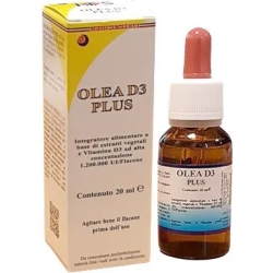 Olea D3 Plus Gocce 20 ml - Integratore per Ossa e Muscoli
