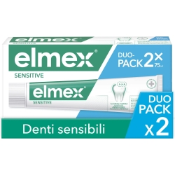 Elmex Sensitive - Dentifricio per denti sensibili - 2 tubi da 75 ml