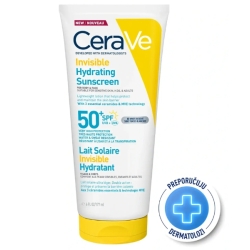 Cerave Crema Solare 50+ SPF Idratante Invisibile Protezione Molto Alta 177ml