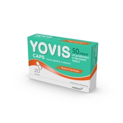 Yovis Caps 20 capsule - 50 miliardi di probiotici e fermenti lattici vivi