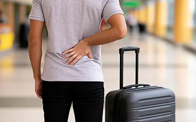 Valigie e mal di schiena: come proteggerla in viaggio